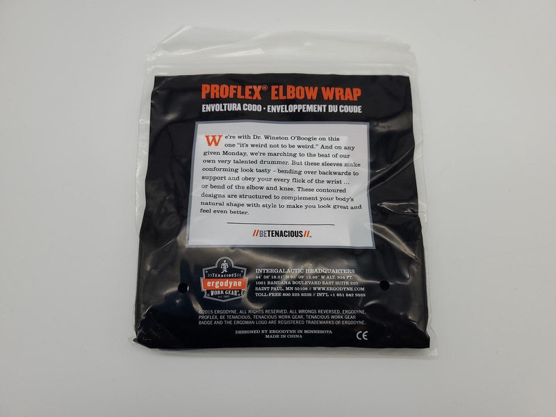 Ergodyne ProFlex 500 Elbow Brace Wrap Support X-Large 12-13" Black 2