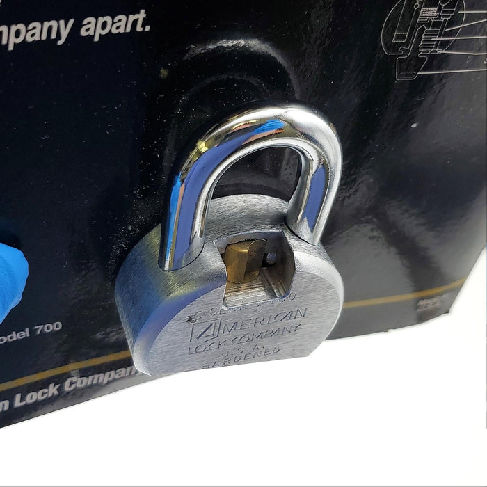 American Lock Company Model 700 Padlock Cutaway Merchandise Display Promotional 4