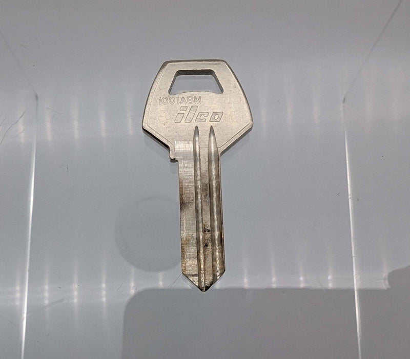 10x Ilco 1001ABM Key Blanks fits Corbin Russwin 59AB Keyway 5-Pin Nickel Silver