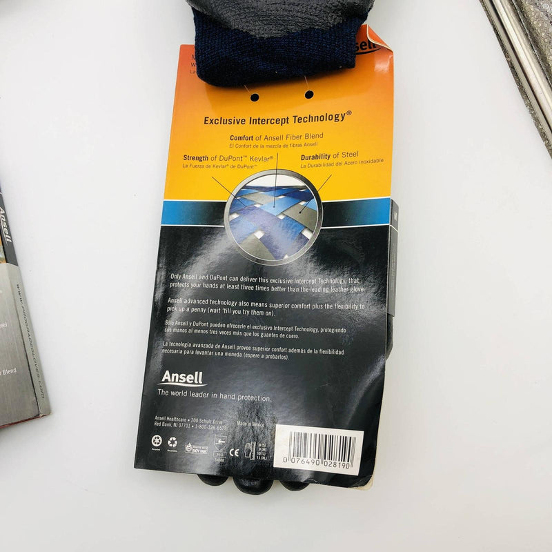 Ansell 97-505 Cut Resistant Work Glove Size Medium 9 Nitrile Foam Palm 10 Pairs 4