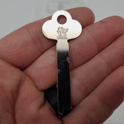 10x Ilco 1370 Key Blanks For Yale Flat Steel 0.050" Thick 0.305" Width NOS 1