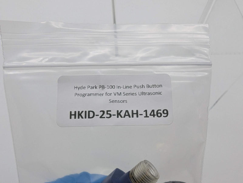 Hyde Park PB-100 In-Line Push Button Programmer for VM Series Ultrasonic Sensors 5