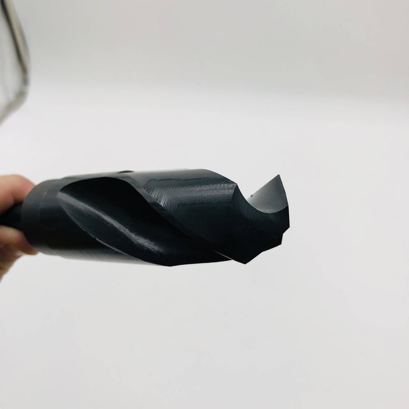 Cle-Force C68670 Drill 1-5/16 1680 1/2in Round Shank S&D HSS Black Oxide 3