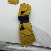 Ironcat 86350 Cowhide Leather Gloves Large Hvy Duty Mechanics Hook Loop 3 Pairs 5