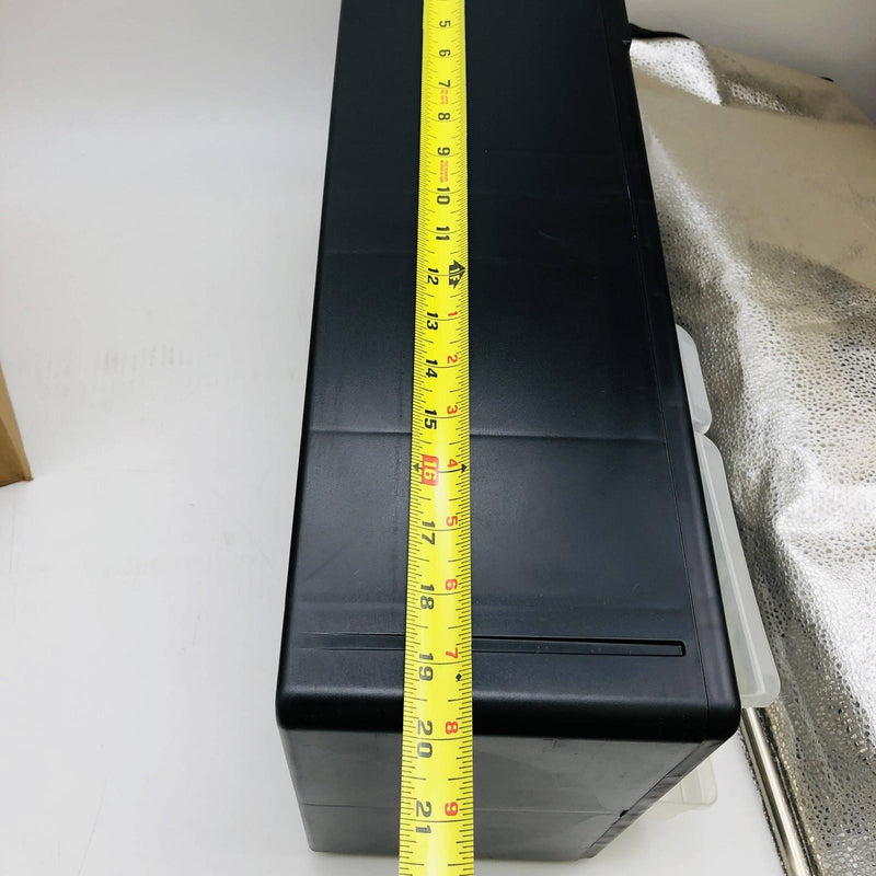 Akro Mils 10126 Plastic Organizer Cabinet 26 Drawer Wall Mount No Hardware Black 5