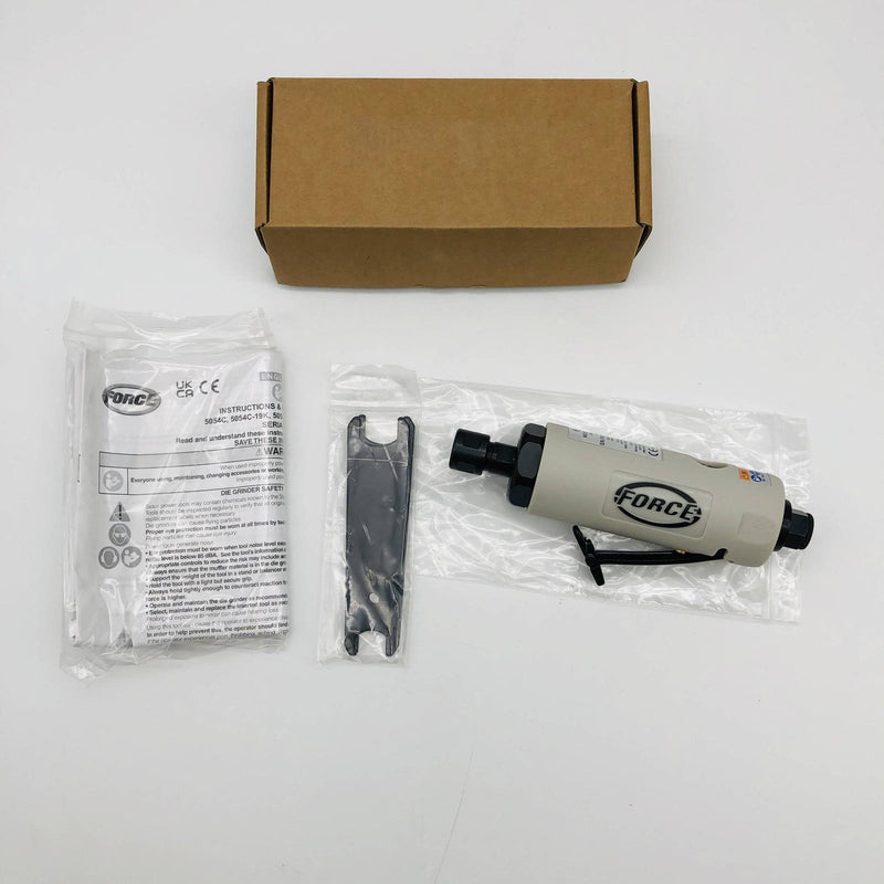 Sioux Snap On 5054C Straight Die Grinder 1/4 Collect 22000RPM 0.5HP Medium Duty 11