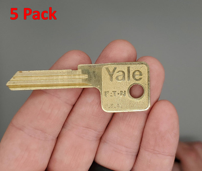 5x Yale EN11 Key Blanks VC Keyway Nickel Silver 6 Pin NOS