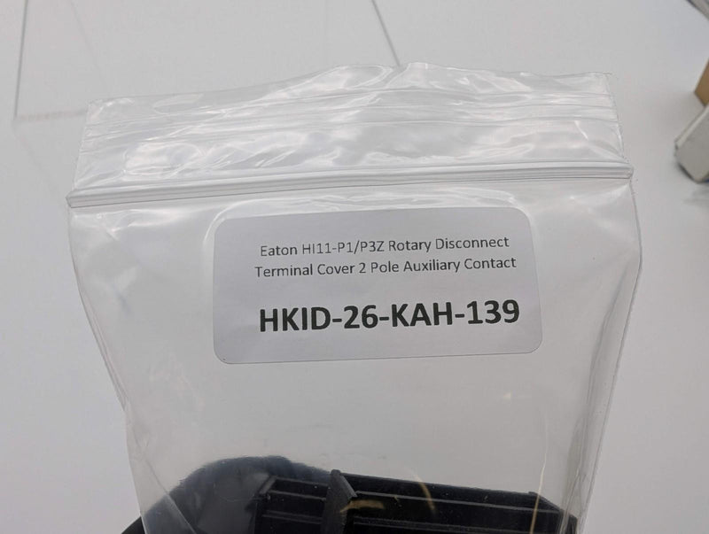 Eaton HI11-P1/P3Z Rotary Disconnect Terminal Cover 2 Pole Auxiliary Contact 5