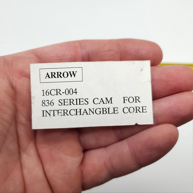 10x 16CR-004 Cams for 836 Series SFIC Mortise Cylinders Satin Brass NOS 5