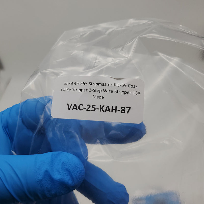 Ideal 45-265 Stripmaster RG-59 Coax Cable Stripper 2-Step Wire Stripper USA Made 5