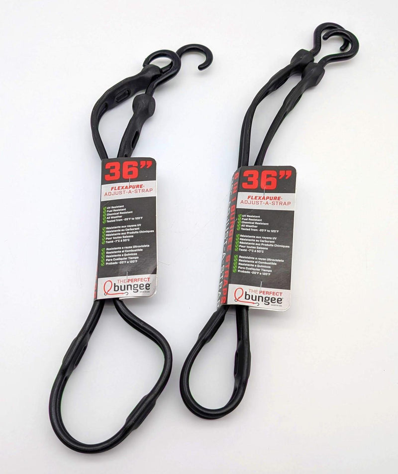 Bihlerflex AS36BK Flexapure Bungee 36" All-Weather Chemical Resistant Pack of 2 1