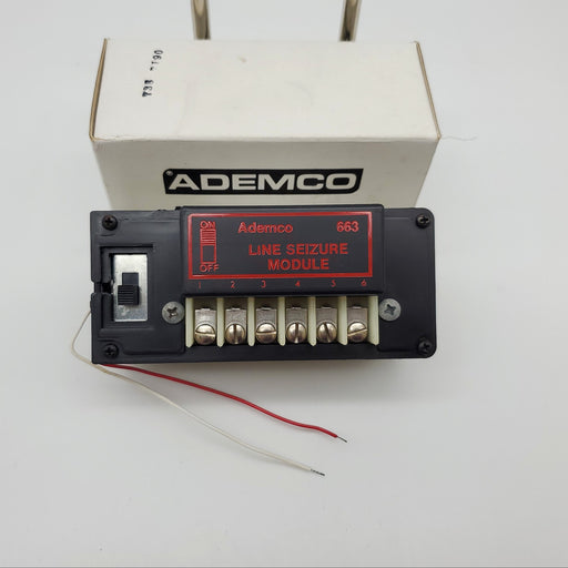 Ademco Line Seizure Switching Module # 663 Emergency Message & Line Isolation 1