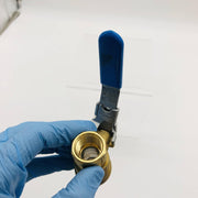 Rub S93D41 Fip-Fip Vent/Lock 1/2in S.93 Pneumatic Ball Valve Locking Handle 1ct 9