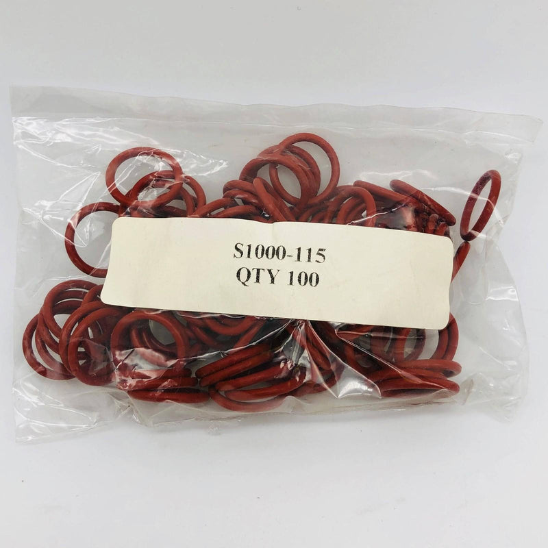 Marco Size 115 Silicone O Ring 0.103 CS 0.674 ID FDA 70A Compliant Pack of 100 1