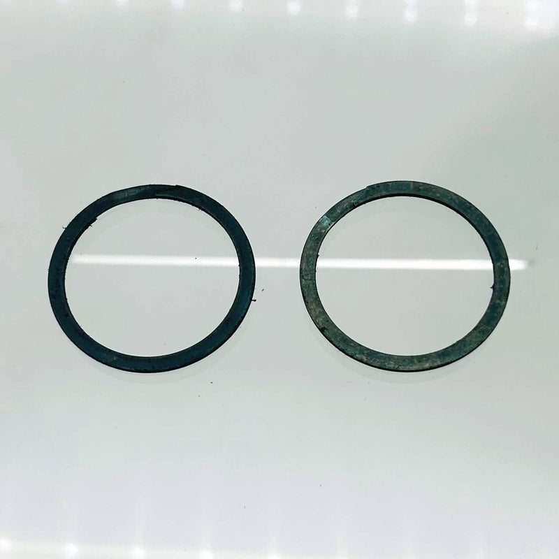 Smalley EH-37 Spiral Retaining Ring SAE 1070-90 Carbon Steel Oil Dipped Lot of 2 1