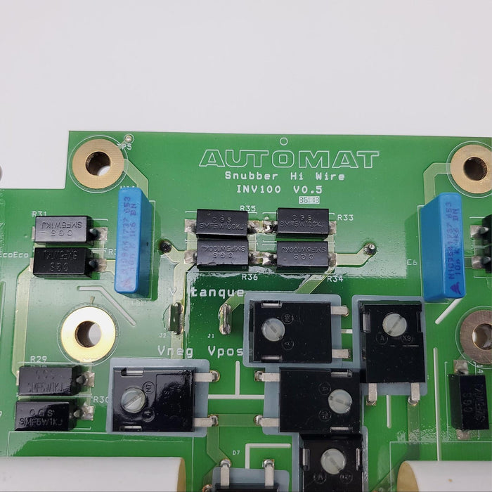 Cinergia Automat INV100 V0.5 Snubber Board 470nF & 680nF Caps 0.5V-155V 4