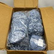 Rubbermaid F51712BLU Mop Head Cut-End Cotton Blend 20oz 1-in Headband 12/Carton 7