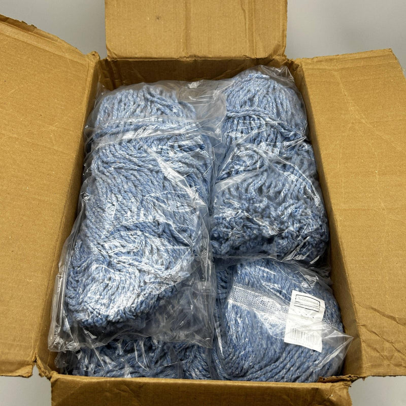 Rubbermaid F51712BLU Mop Head Cut-End Cotton Blend 20oz 1-in Headband 12/Carton 7