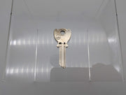 2x Ilco 1020 Key Blanks for Some Huber Locks Nickel Plated 2