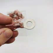 Molex 0191640082 Crimp Terminal Ring Connector 22-18 AWG Perma Seal Lot of 25 4