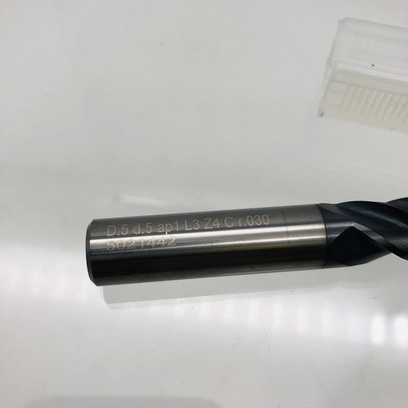 Precision Cutting Tools PCT9504853 Finishing End Mill 4 Flute 38 Degree 1/2 DC 4