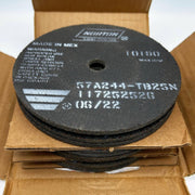 Norton 66252820477 Cutoff Wheel 6" x 3/16" x 5/8" Reinforced 57A244-TB25N 11pk 6