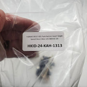 Hubbell 28317-001 Push Button Insert Single Speed Direct Wire 120-480VAC 6A 5