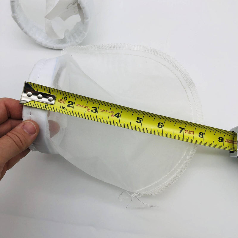 DHA NMO200P3SH Liquid Filter Sock Bag 4.12" x 8" 200 Mi Handle Mesh Lot of 5 4