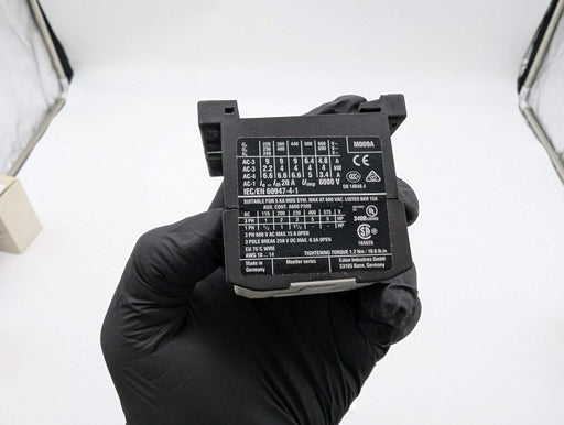 Eaton DILEM-10 XT IEC Mini Contactor XTMC9A10E 208V 9A 3 Pole 2