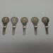 5x Ilco U61VW Key Blanks for Some Volkswagen Porsche Older Models Nickel Plated 3