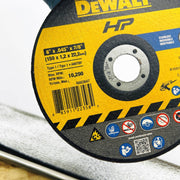 Dewalt DW8725S Cut-Off Wheel 6" x 0.040" x 7/8" Type 1 HP Stainless Pack of 25 4