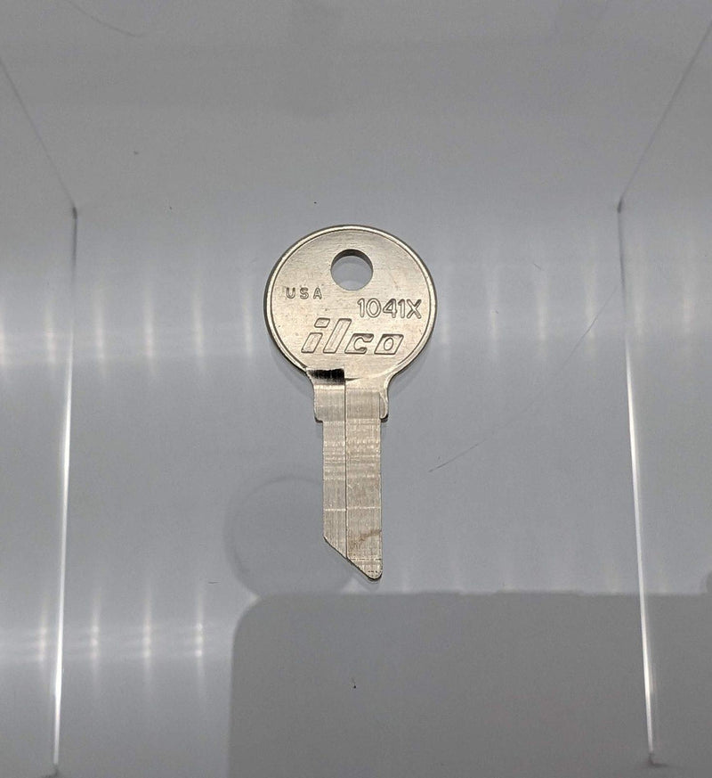 5x Ilco 1041X Key Blanks for Chicago K10 Nickel Plated 1