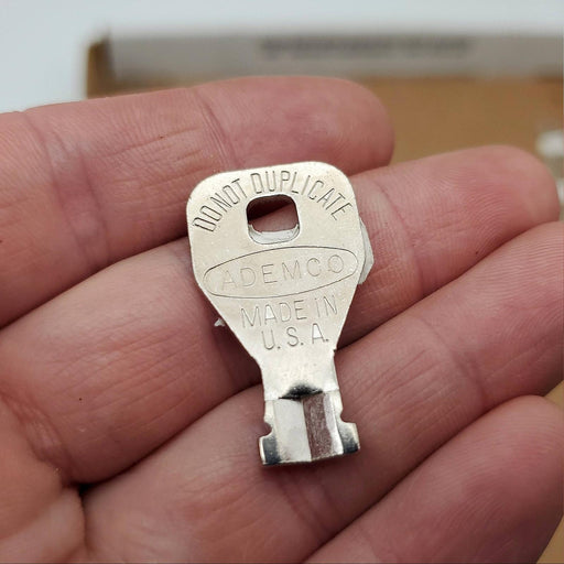 Ademco Keyswitch Key 507-223 Formed Key High Security USA Made NOS 1