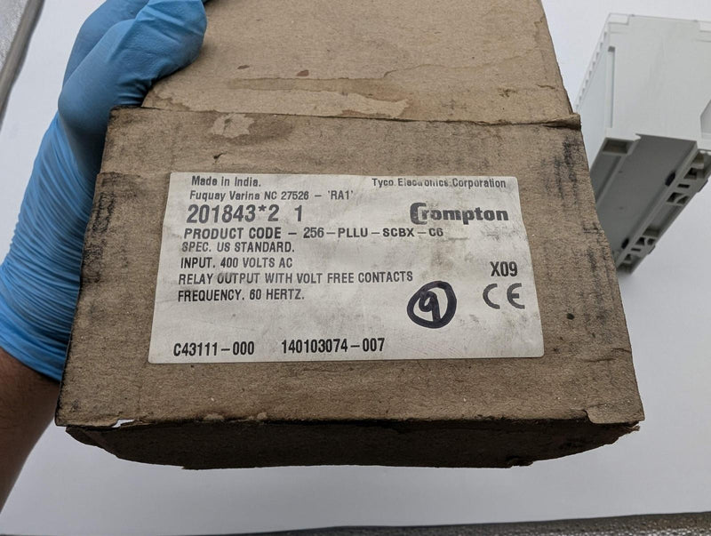 Crompton 256-PLLU-SCBX-C6 Synchro Check Relay 400VAC 60Hz for Electrical Systems