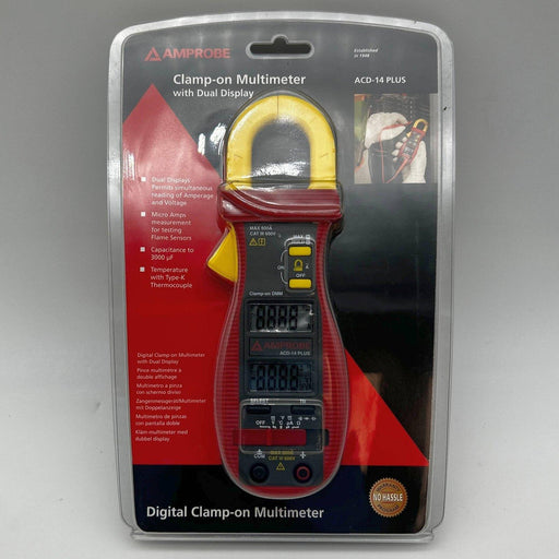 Amprobe ACD-14 Plus Multimeter 600A Clamp On w/ Dual Display and Temperature 1