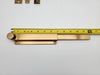 Baldwin Surface Bolt Lock Satin Bronze 6-1/2" Body 4-1/7" Throw 2612 Heavy Duty 8