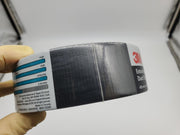 3M 6969 Extra Heavy Duty Duct Tape Black 1.88" x 60 Yards 10.5 Mil 3 Rolls 3