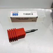 Kyocera 1820-0550D082 End Mill 0.0550" 4FL DLC 1/8DCON 1-1/2LF .082APMX T102412 12