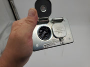 Russellstoll 8734R Midget Duplex Reverse Service Receptacle 20A 250V 3P 4 Wire 3