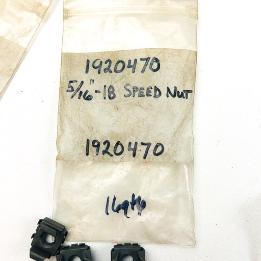 Simplicity 1920470 Nut Retainer Speed 5/16-18 OEM NOS Replcd by 1920470SM Loose 2