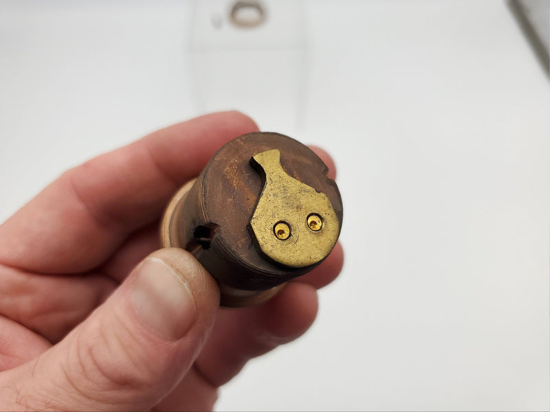 Arrow 16CR-16-003 SFIC Mortise Cylinder Housing 1-1/8" 6 Pin Satin Bronze