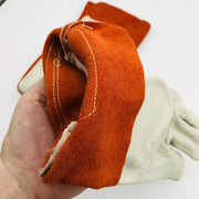 MCR Safety 4921 Welders Leather Gloves Size Large Red Ram Premium Cowhide 2 Pair 5