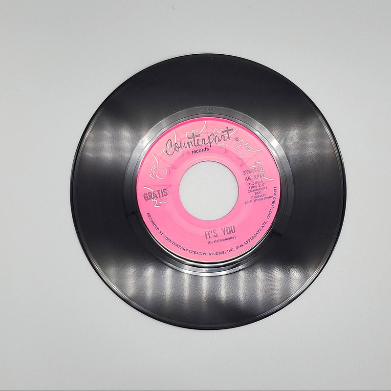 Gratis It's You Single Record Counterpart Records 1976 C 3791 1