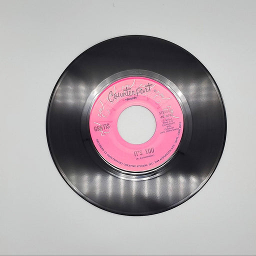 Gratis It's You Single Record Counterpart Records 1976 C 3791 1