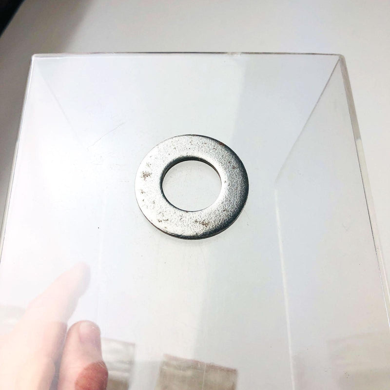 Simplicity 1911386 Washer .781x1.5x.134 OEM NOS Replcd 703992 Coated Clear 10