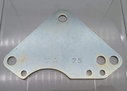 Nissei TA-25 Torque Arm Trivalent Chromate for Size 25 Hollow-Shaft Gearmotors 1