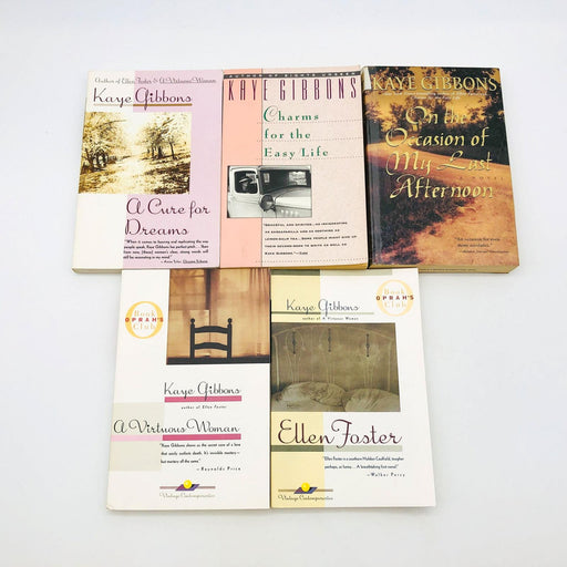 Ellen Foster Kaye Gibbons Paperback Book Lot 1987 A Virtuous Woman A Cure For 1