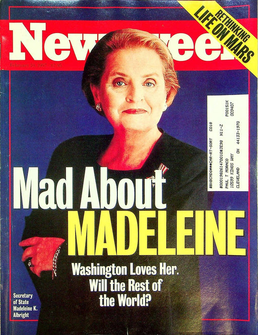 Newsweek Magazine February 10 1997 Madeliene Albright Secretary of State Cover 1