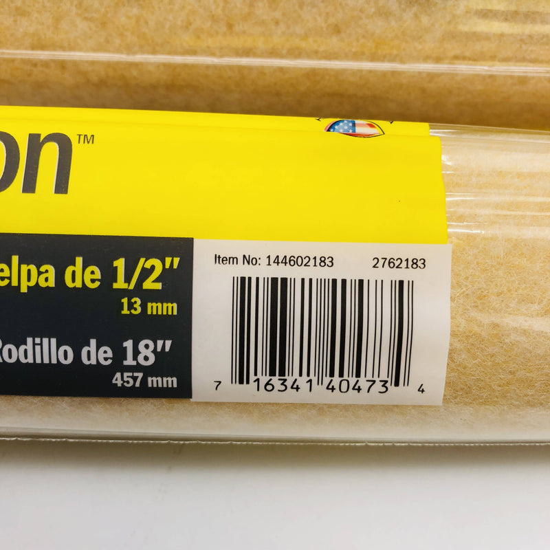 Purdy 144602183 Paint Roller Cover 1/2in Nap by 18in Semi Smooth-Rough 6 Pack 5