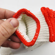 Ansell MultiKnit 76-400 Heavyweight Polycotton Gloves Size 7 Small White 12 Prs 4